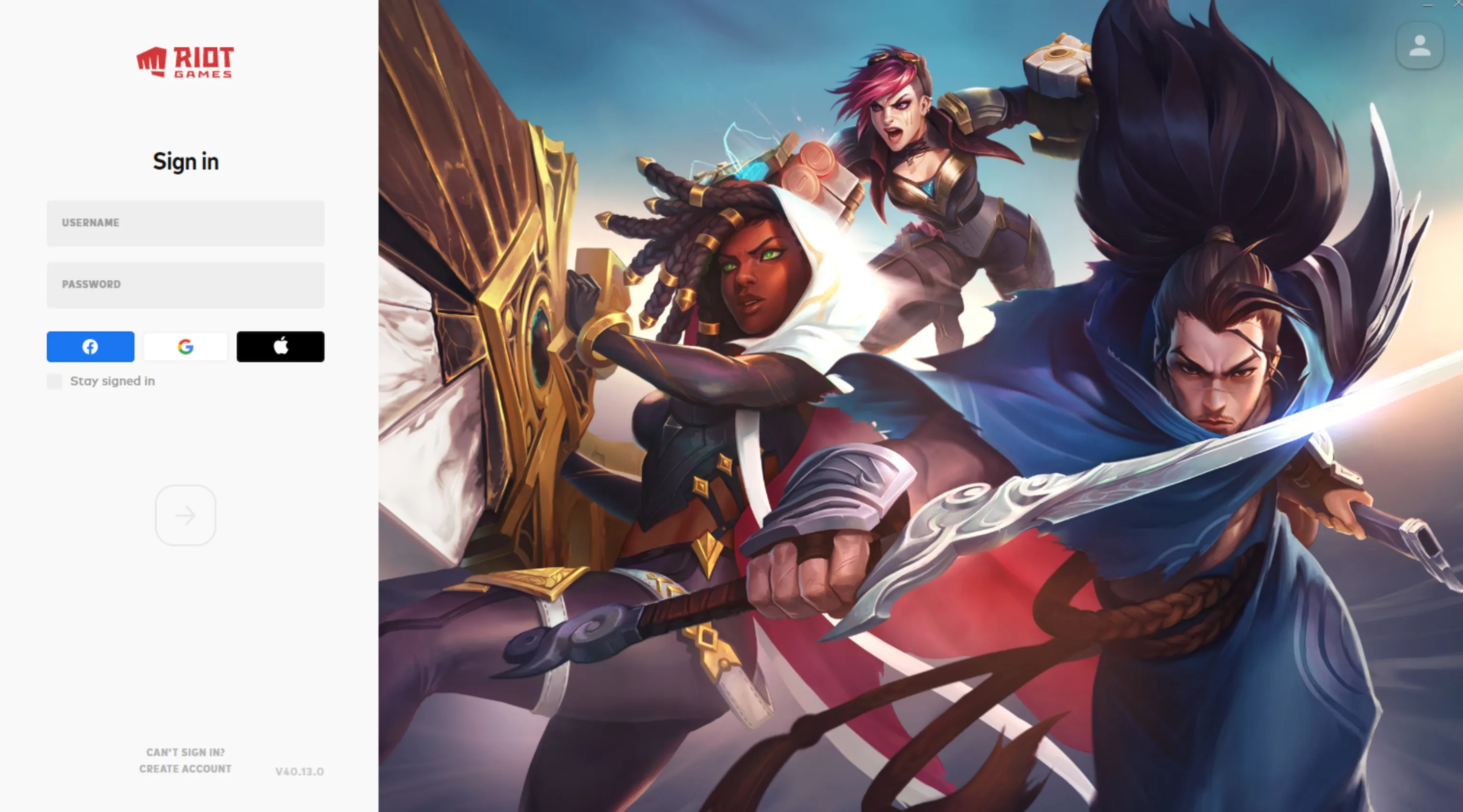 how to create lol account